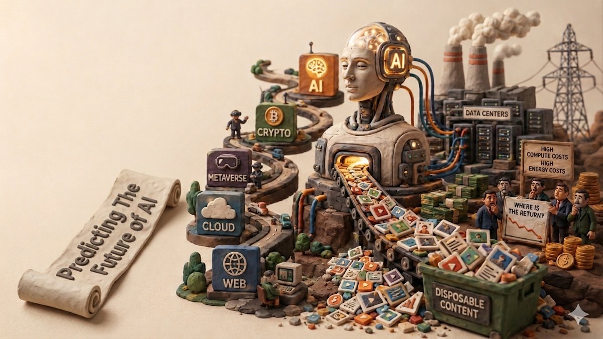 Predictions about AI in visual form